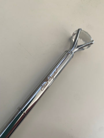 Pen With Large Crystal & Logo