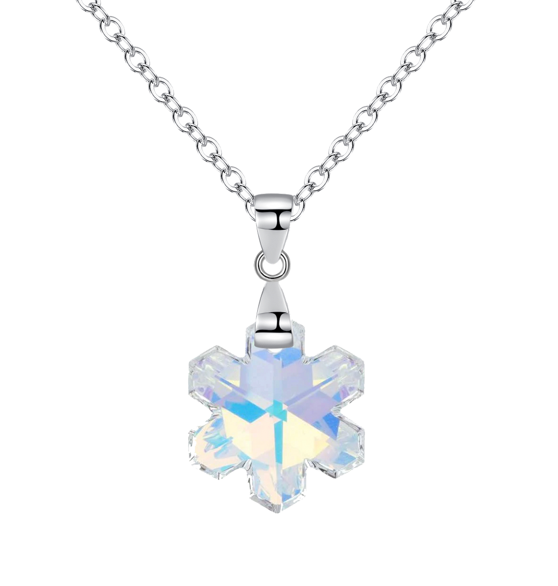 Premium Crystal Snowflake Necklace