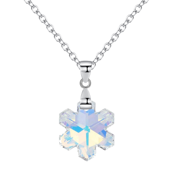 Premium Crystal Snowflake Necklace