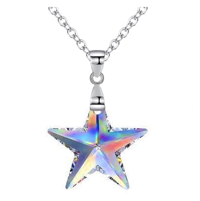 Premium Crystal Star Pendant - Crystal AB