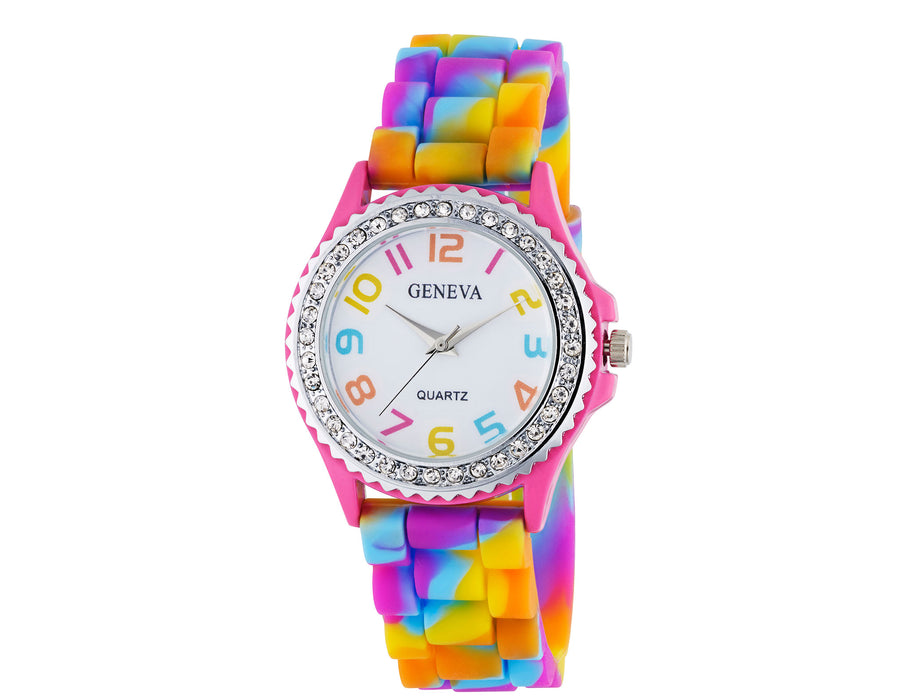 Silicone Rainbow Watch