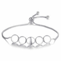 Natural Diamond Adjustable Bracelet