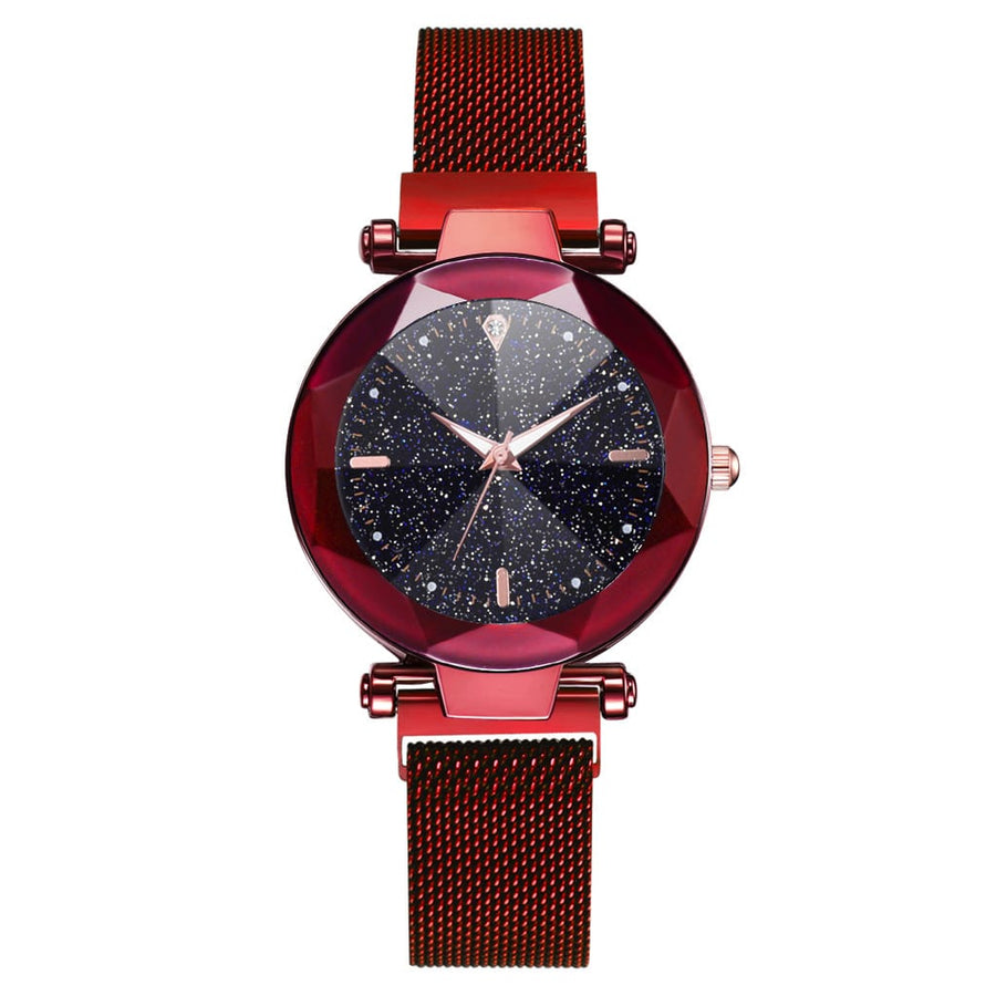 Galaxy Magnetic Watch - RED