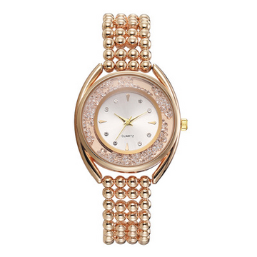 Dancing Crystal Watch - Gold