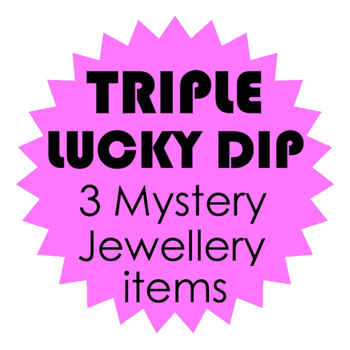 TRIPLE LUCKY DIP - 3 mystery items of Jewellery
