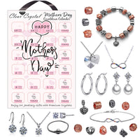 Mothers Day Jewellery Gift Calendar - 20CM Charm Bracelet