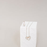 Infinity Love Necklace With Premium Crystals